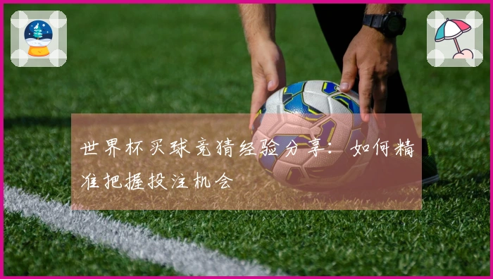 世界杯买球竞猜经验分享：如何精准把握投注机会