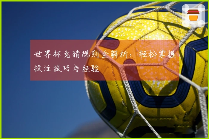 世界杯竞猜规则全解析，轻松掌握投注技巧与经验